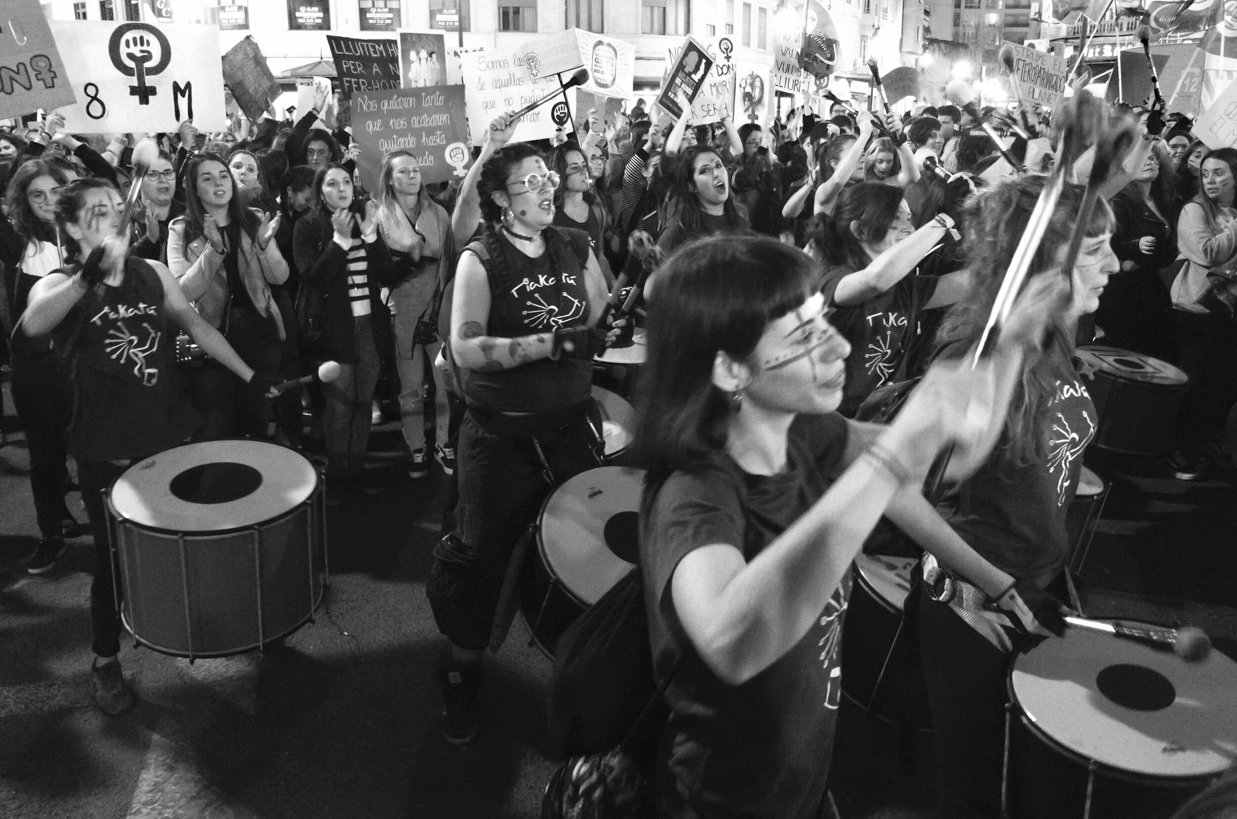 Feminist strike in Valencia, 8th march 2019